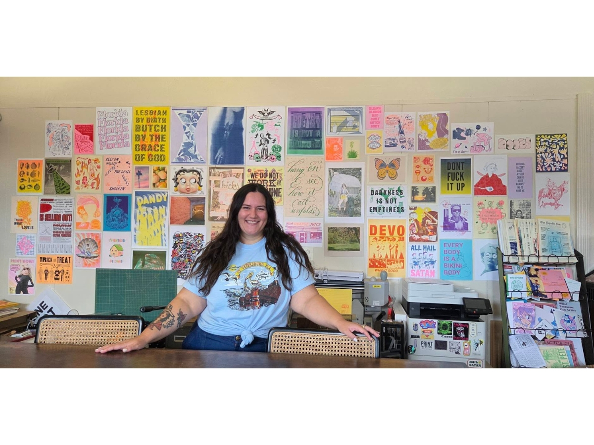 Print St. Pete’s summer classes include zine camp, Lego printmaking, risograph printing and jigsaw block printing.