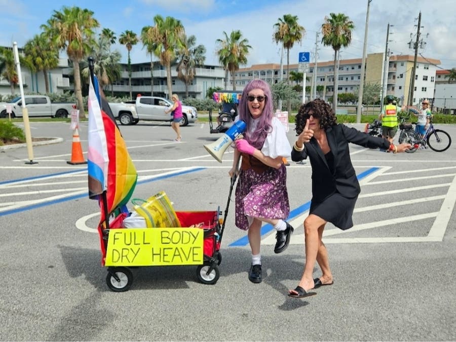 After joining the Gulfport Pride Parade lineup, ‘The Dancing Elaines’ group is planning more meetups in the St. Pete area.