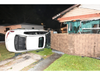 Investigators are asking for help in identifying a man who drove a stolen car into a St. Petersburg home and walked away from the scene.