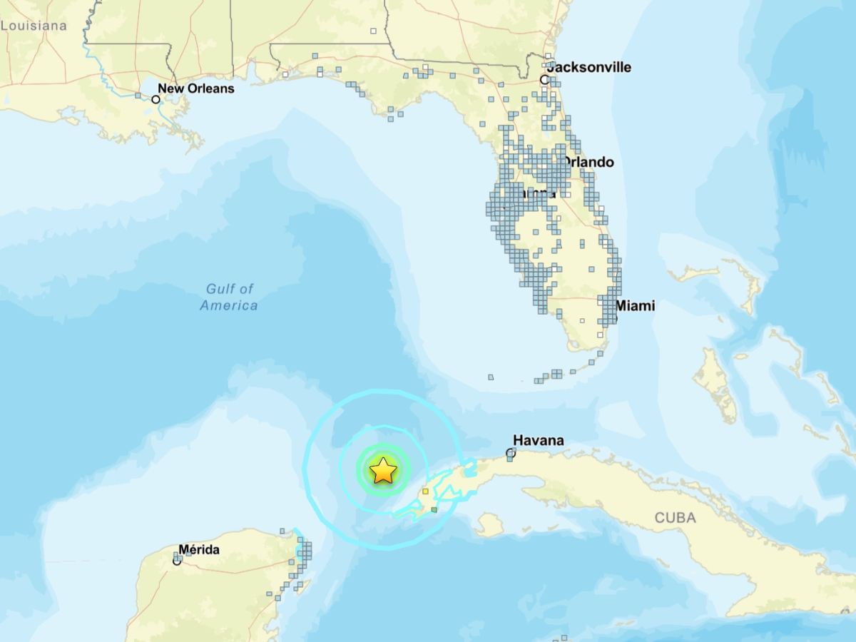 A 6.1-magnitude earthquake off the coast of Cuba could be felt in parts of FL, including the Tampa Bay area. Some residents shared their experiences with Patch.