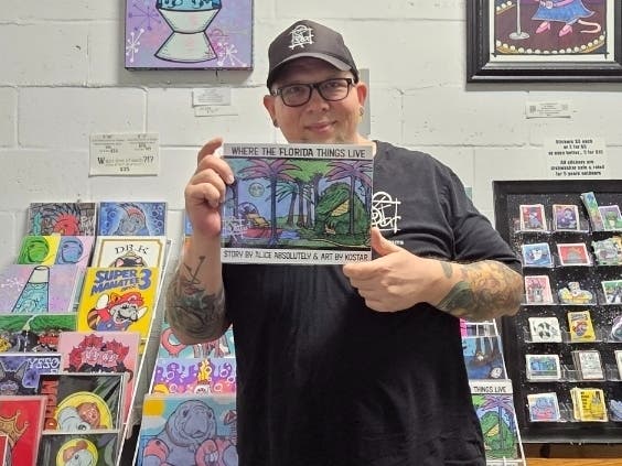 FL Wildlife Inspires St. Pete Artist's Take On 'Where The Wild Things Are'
