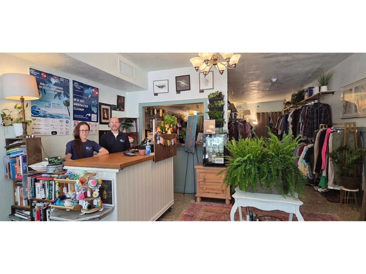 Blue Urban Project's new St. Pete thrift store serves as both a community hub and the primary funding source for the nonprofit's environmental work.