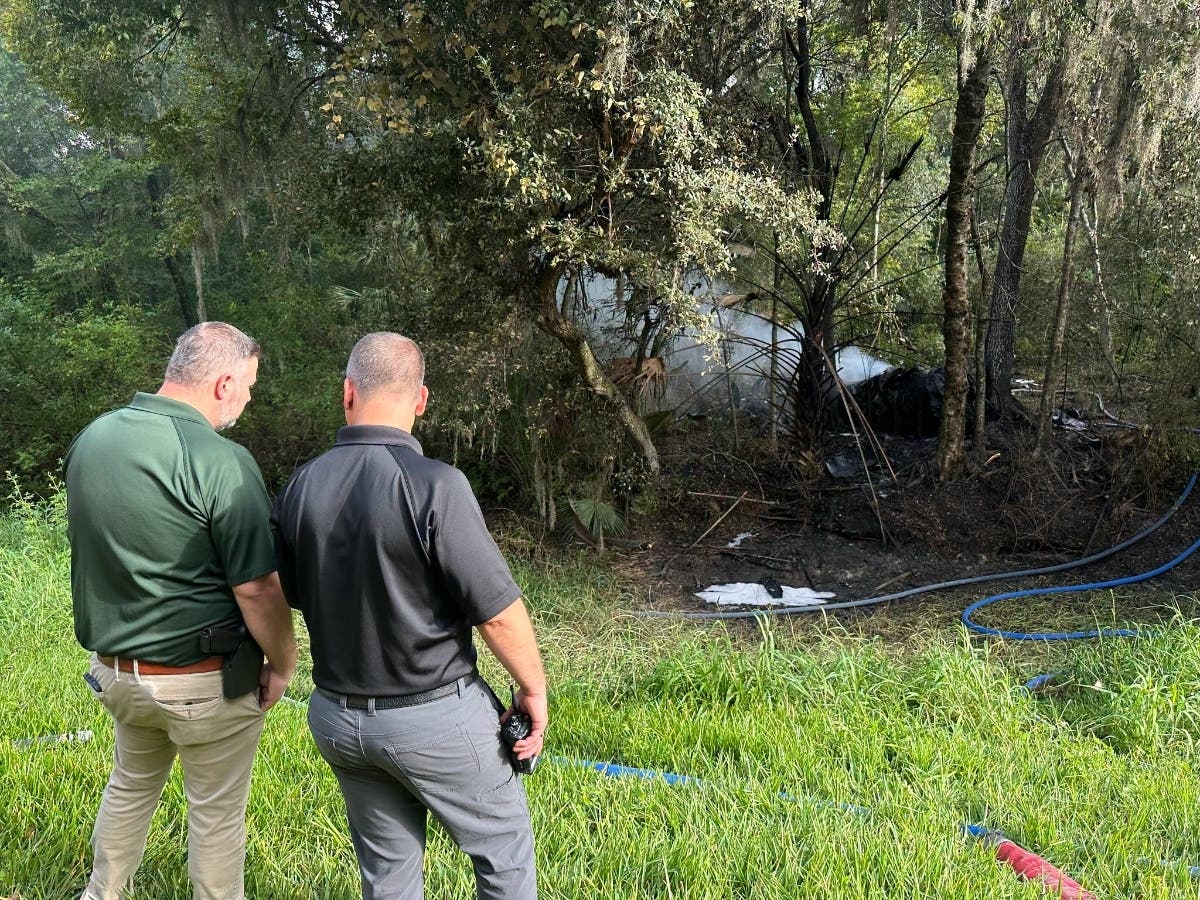 Hillsborough County Fire Rescue and Hillsborough deputies responded to the scene of a small plane crash in the Tampa area.