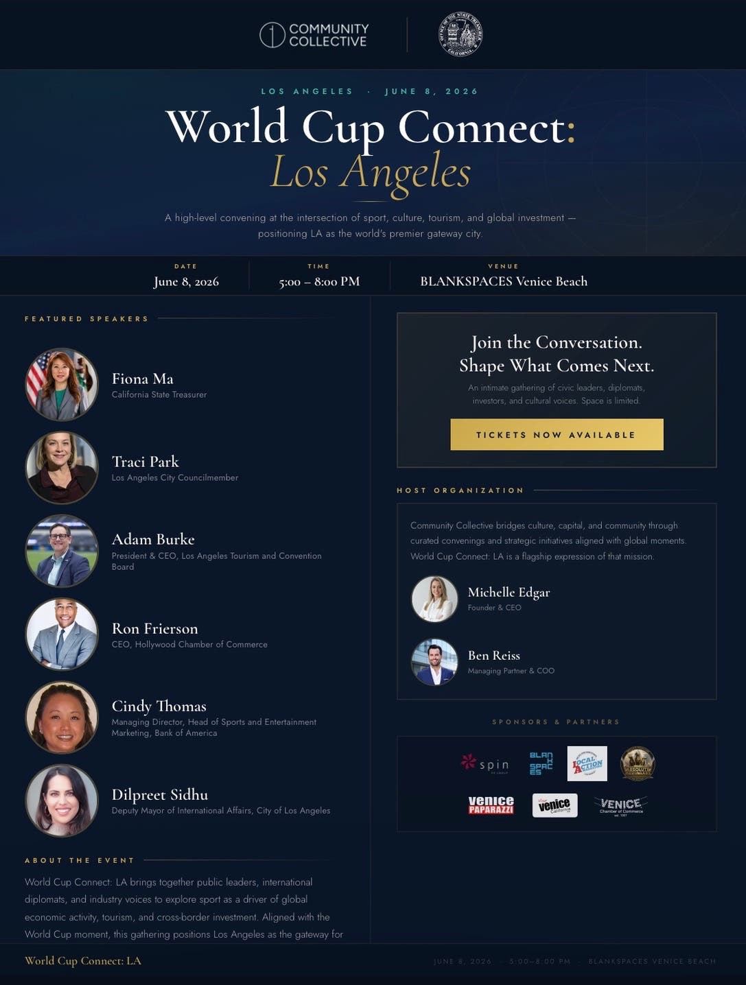World Cup Connect: LA at Blankspaces