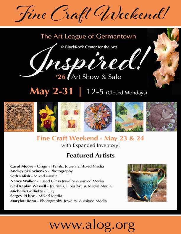 Fine Craft Weekend at INSPIRED! Art Show & Sale