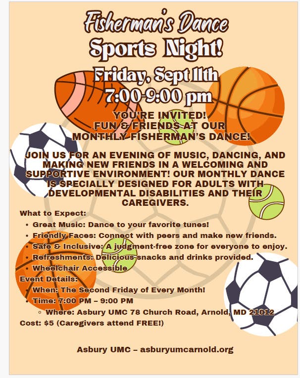 Fisherman's Dance Sports Night!