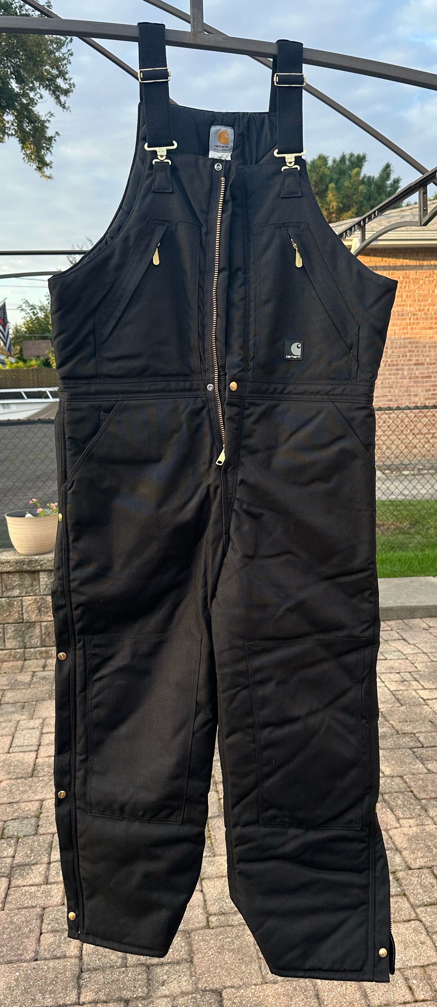 New Carhartt Arctic insulated bib overalls...winter is coming!