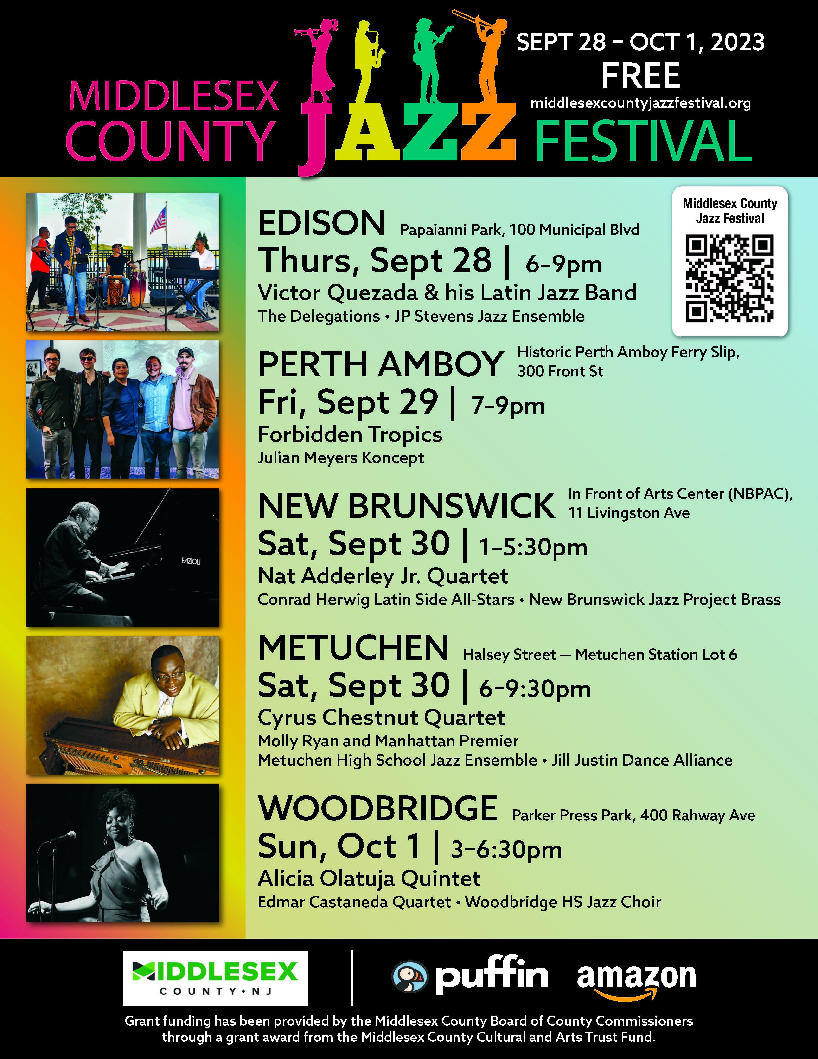 Sep 28 | Middlesex County Jazz Festival | Edison, NJ Patch