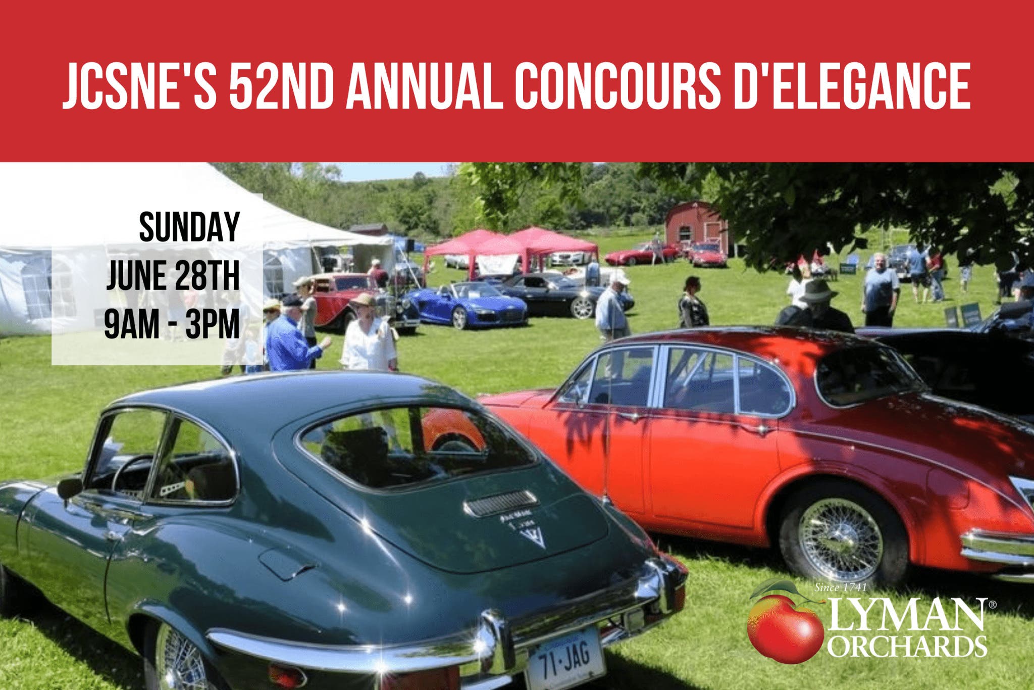 52nd Annual Jaguar Car Show at Lyman Orchards