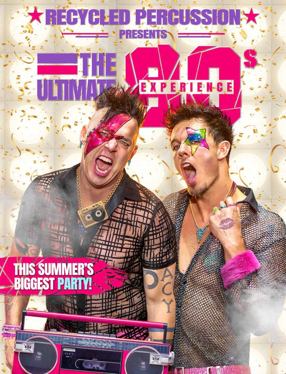 Recycled Percussions Ultimate 80's Summer Party