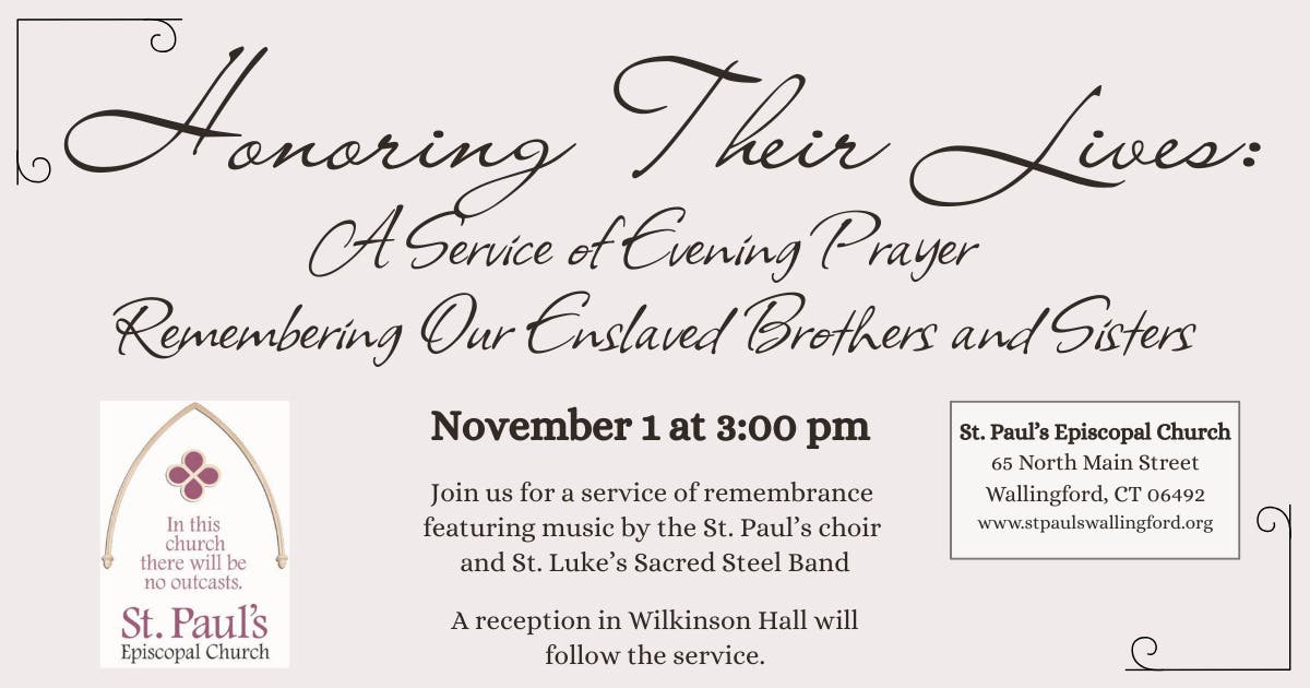 Honoring Their Lives: A Service of Evening Prayer