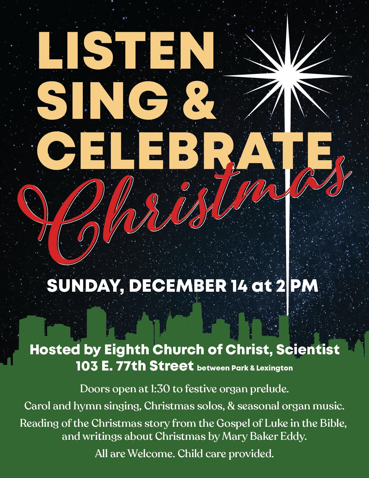 Listen Sing & Celebrate Christmas