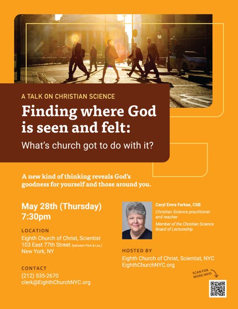 Finding where God is seen and felt:  What's church got to do with it?