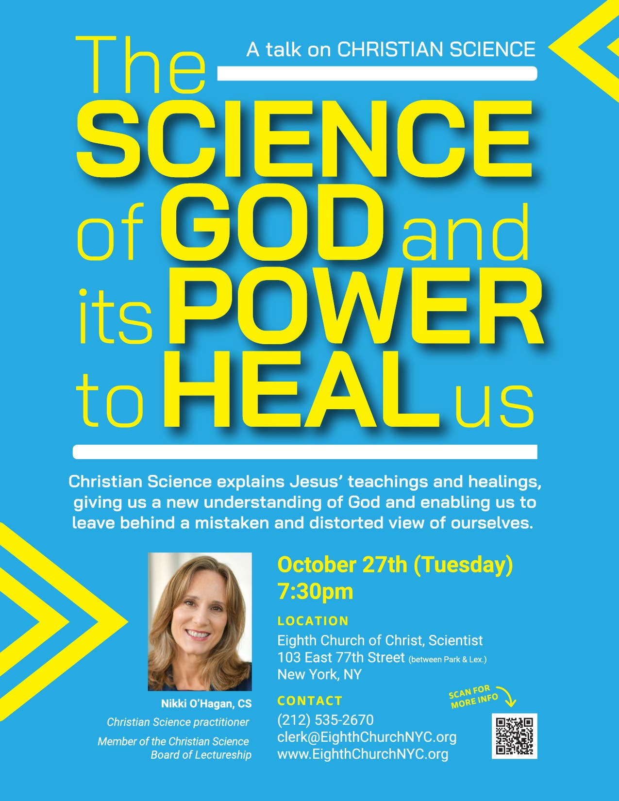 The Science of God and its Power to Heal Us - A Talk on Christian Science