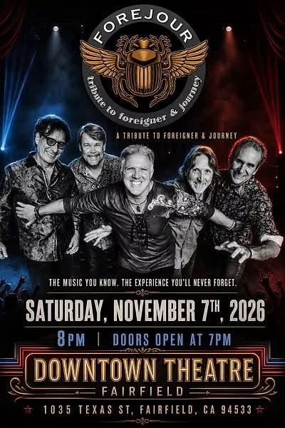 Downtown Theater Presents Forejour: The Ultimate Foreigner and Journey Band!