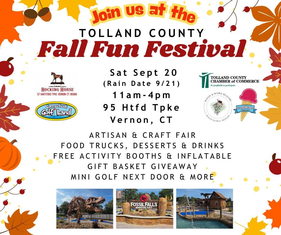 Tolland County Fall Fun Festival at Connecticut Golf Land