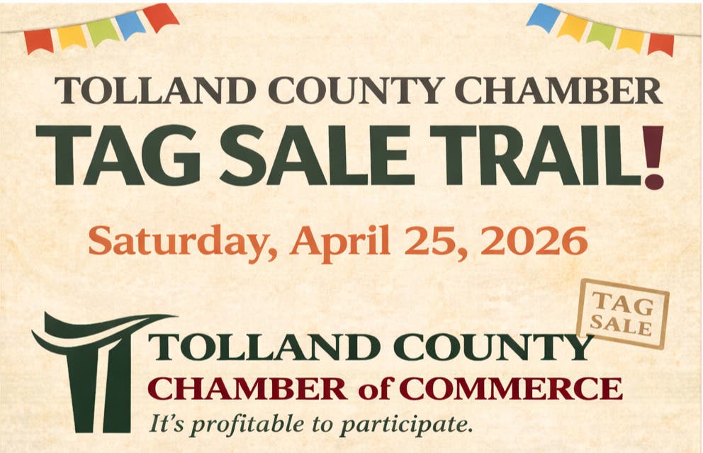 Tag Sale Trail 2026 - Vernon Residents & Businesses - Tolland County Chamber of Commerce
