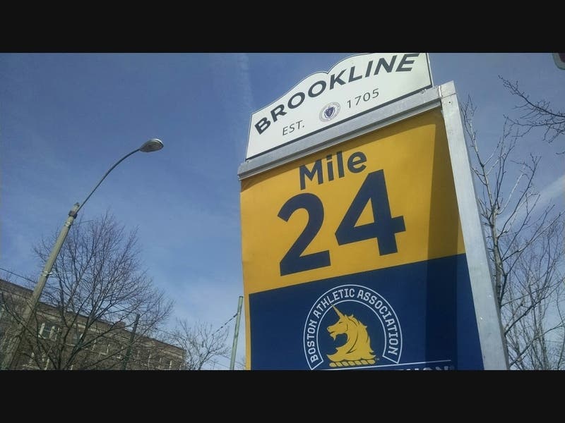 Newton Community Pride is launching a Boston Marathon fundraiser to raise money for students pursing arts and music in higher education. 