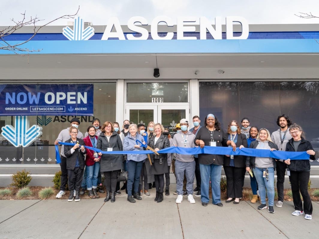 Ascend Newton, the city’s third cannabis dispensary, celebrated the grand opening of its Washington Street store on Sunday, December 6.