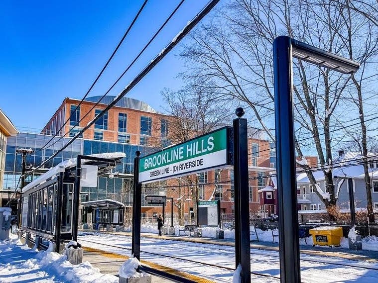 The Green Line’s Brookline Hills Station officially reopened to the public on Saturday, Jan. 8. 