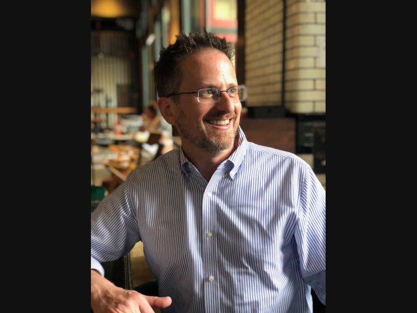 Brookline poet Eric Hyett is celebrating the release of his debut book, “Aporia."