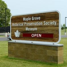 Maple Grove History Museum Open House