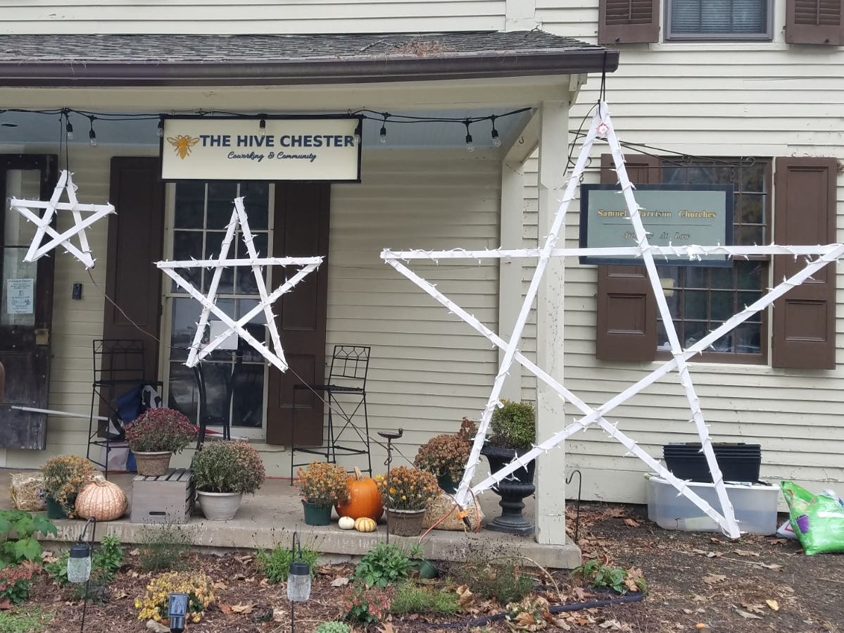 Celebrate Chester's First Friday on Saturday January 2, and witness Christopher Owens spectacular Starry Night Installation.