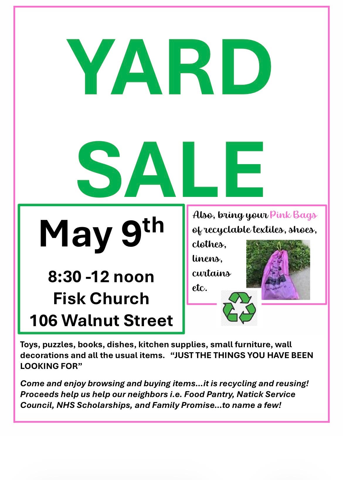 Yard Sale