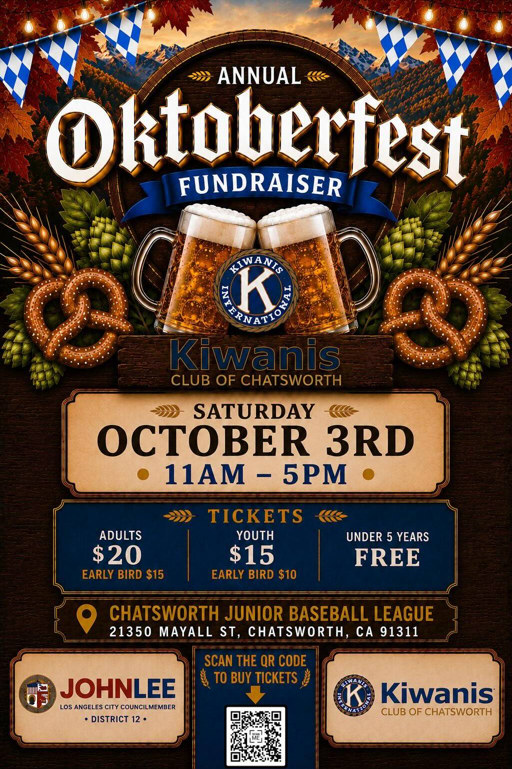 OKTOBERFEST -Kiwanis Fundraiser Event