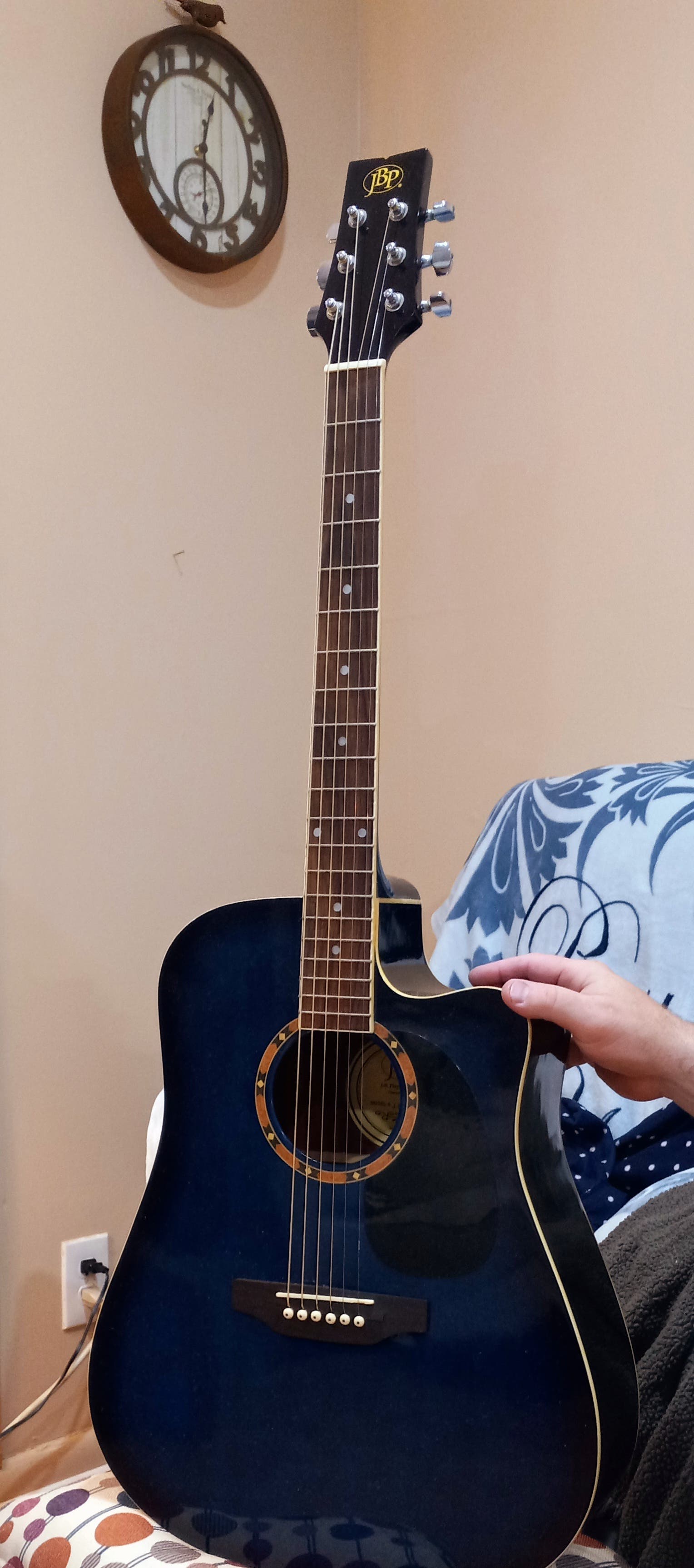 J.B. Player acoustic & electric guitar all in one.