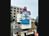 A memorial banner is installed at Hartford HealthCare St. Vincent's Medical Center on Main Street.