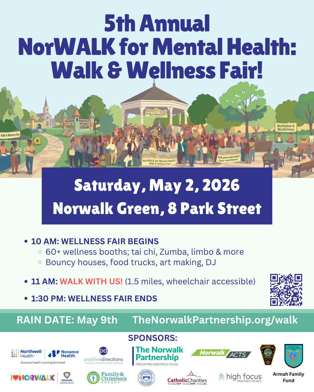 5th annual NorWALK for Mental Health: Walk + Wellness Fair
