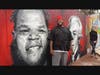 Artists showcased their work on the Main Gateway Mural, a downtown beautification project erected on Main Street in Hackensack. 