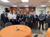 Leadership of Scottish Rite pictured with Fire/EMS Chief Paul Perello & Hanover Police Department representatives for Chief of Police Michael Loocke. 