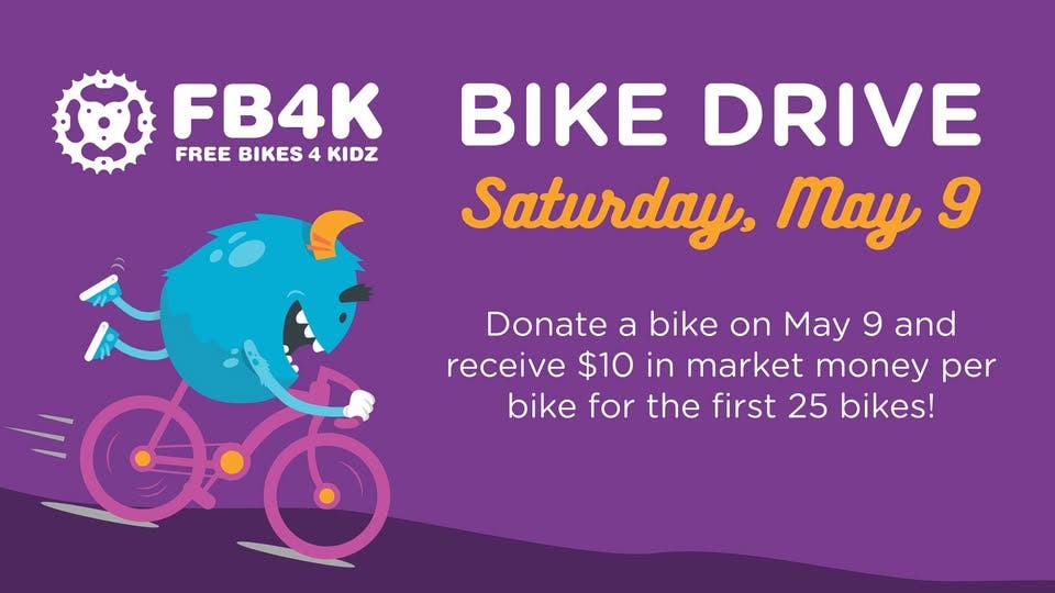 Bike Drive at Peachtree Road Farmers Market