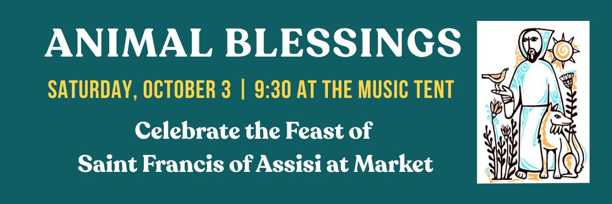 Animal Blessings at Peachtree Road Farmers Market