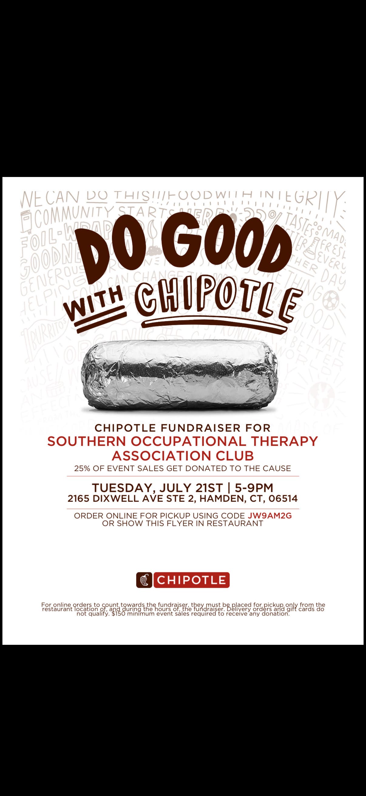 SCSU Occupational Therapy Fundraiser