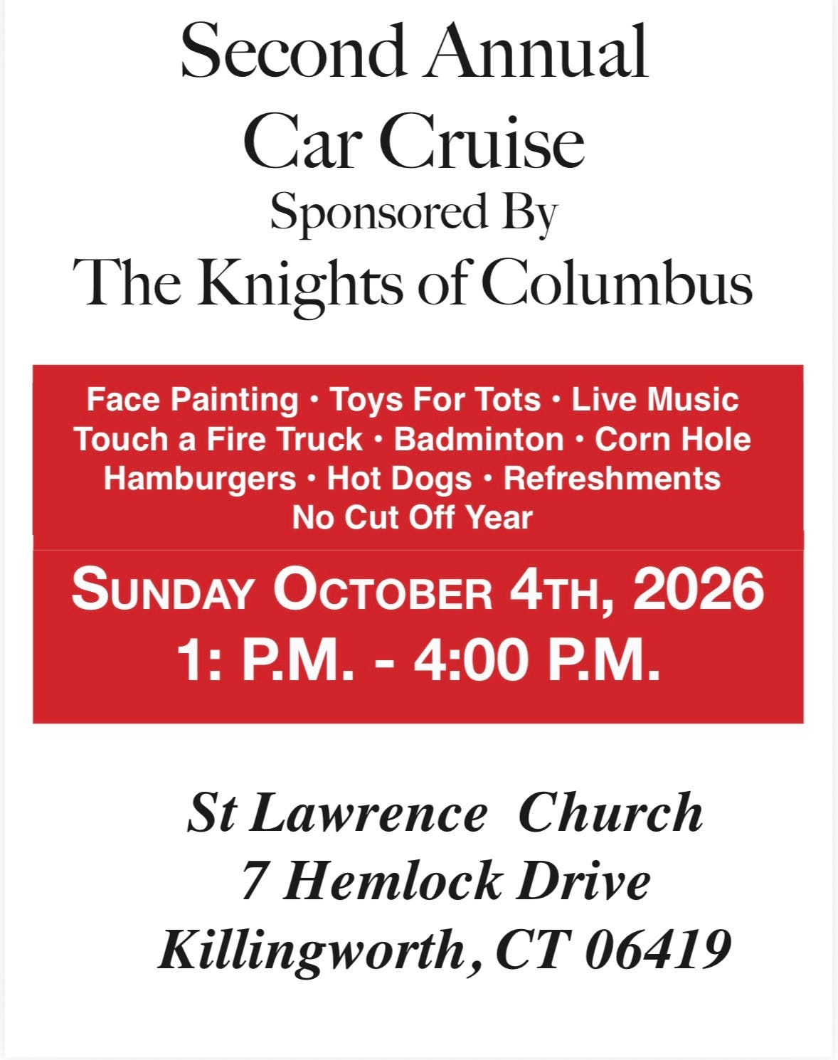 Second Annual Car Cruise
