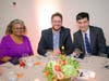 Westchester County Legislators David Imamura (right), Kenneth Herzog, staffer for David Imamura (middle), and Jewel Williams Johnson