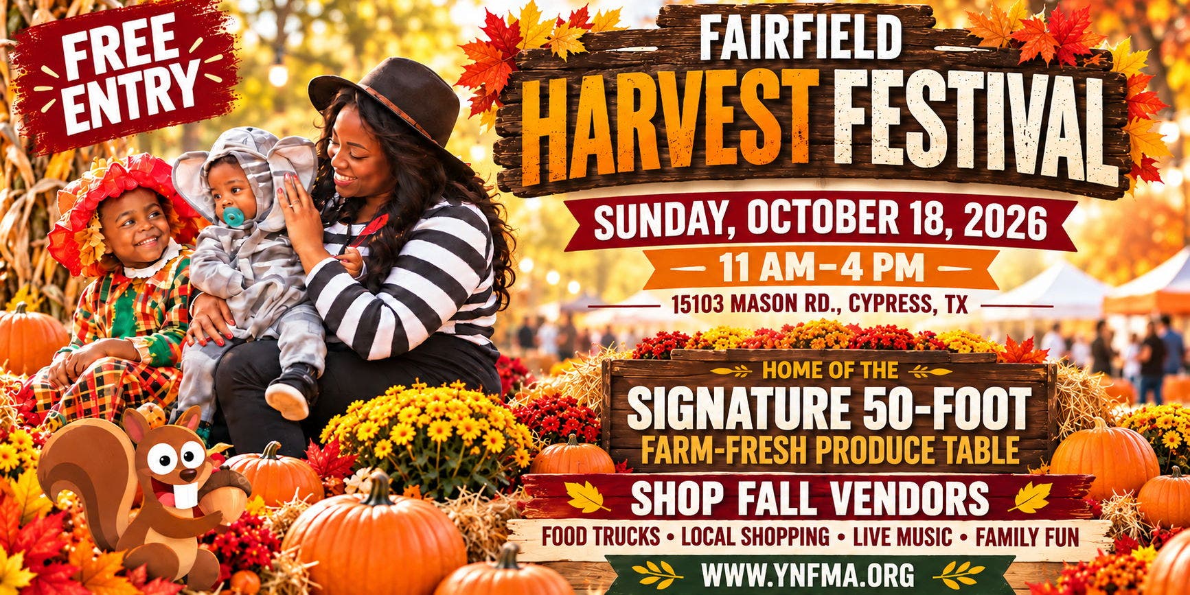 Harvest Farmers & Artisan Festival-Fairfield