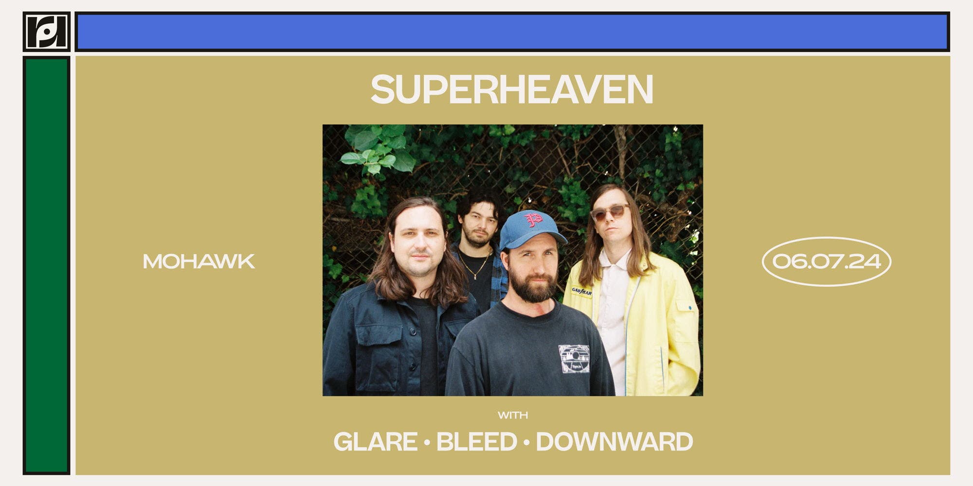 Jun 7 | Resound Presents: Superheaven w/ Glare, Bleed, Downward at Mohawk |  Austin, TX Patch