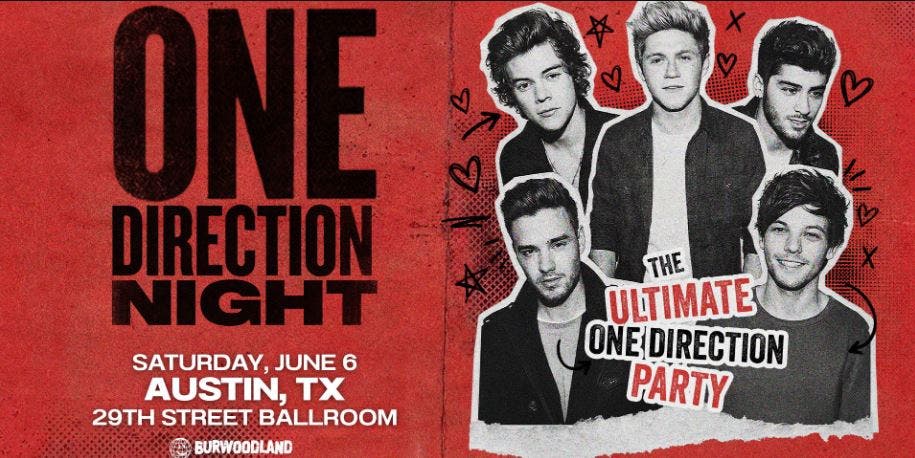 Resound Presents: One Direction Night at 29th St Ballroom on 6/6