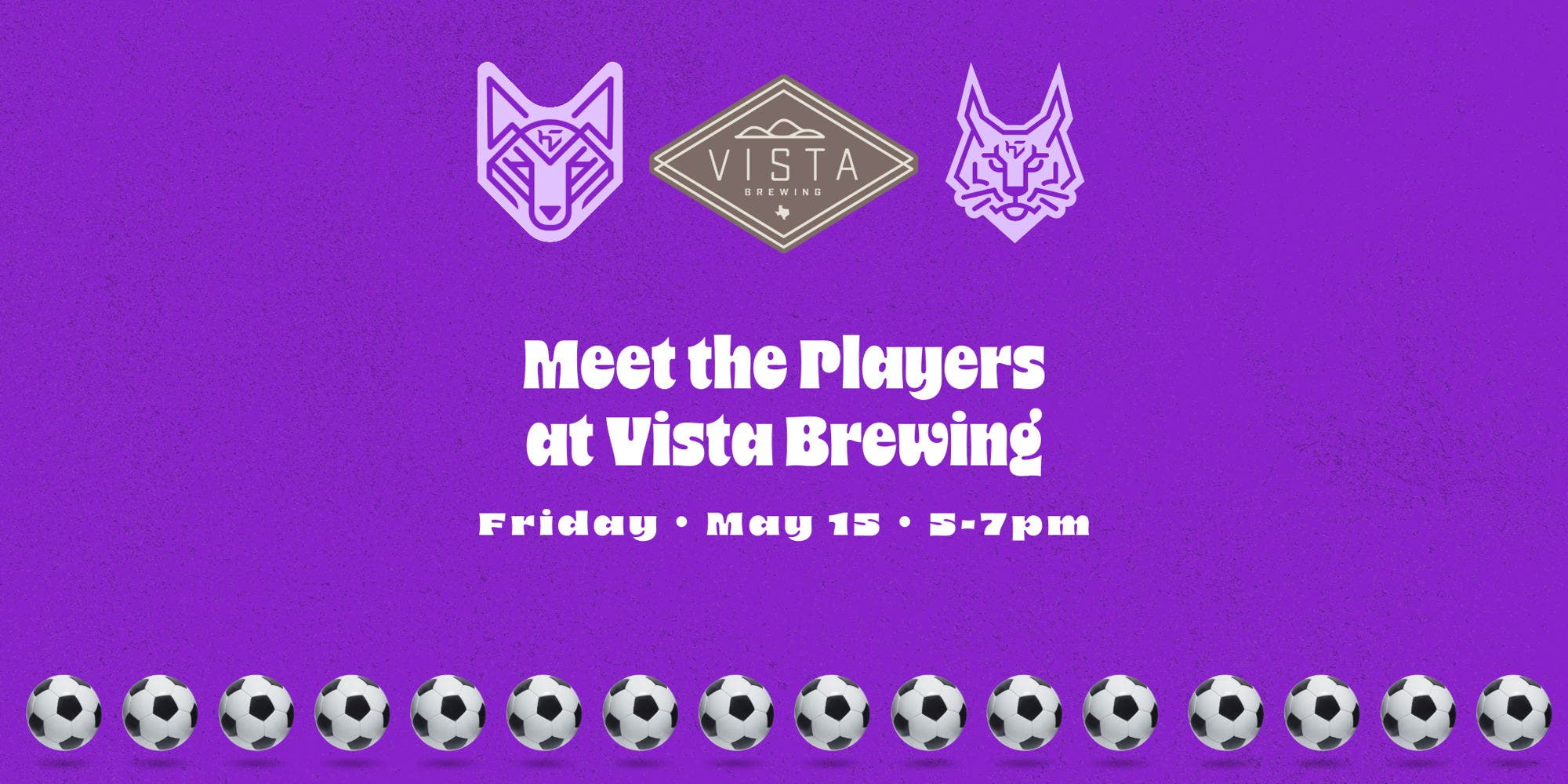 ⚽Meet the Hill Country Lobos & Linces Players at Vista Brewing