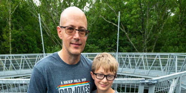 Dads Visit Free at Owl Creek Landing!