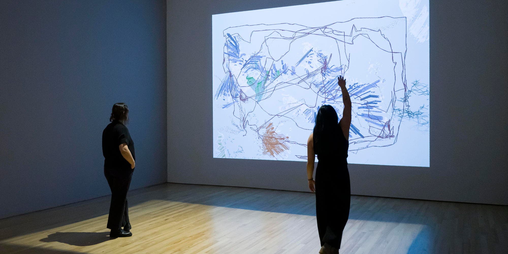 Art with an Expert - featuring "Run the Code" artist Camille Utterback