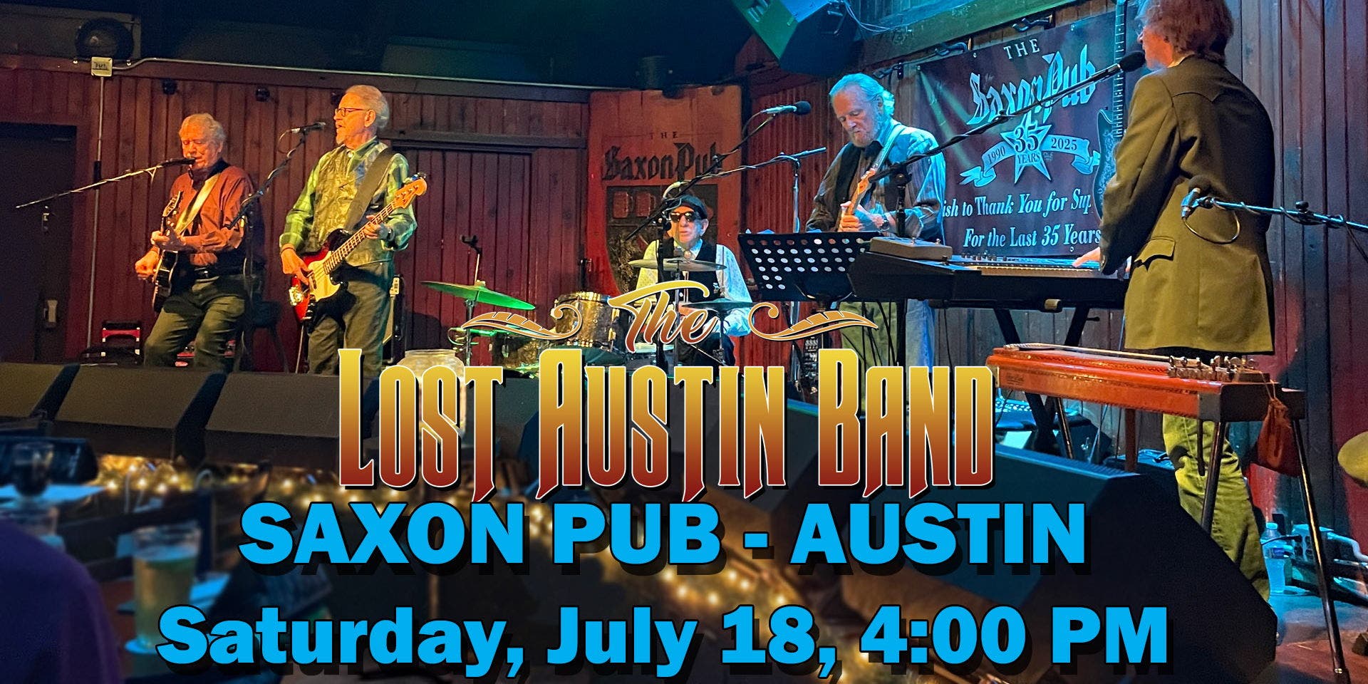 Lost Austin Band at the Saxon Pub, Austin