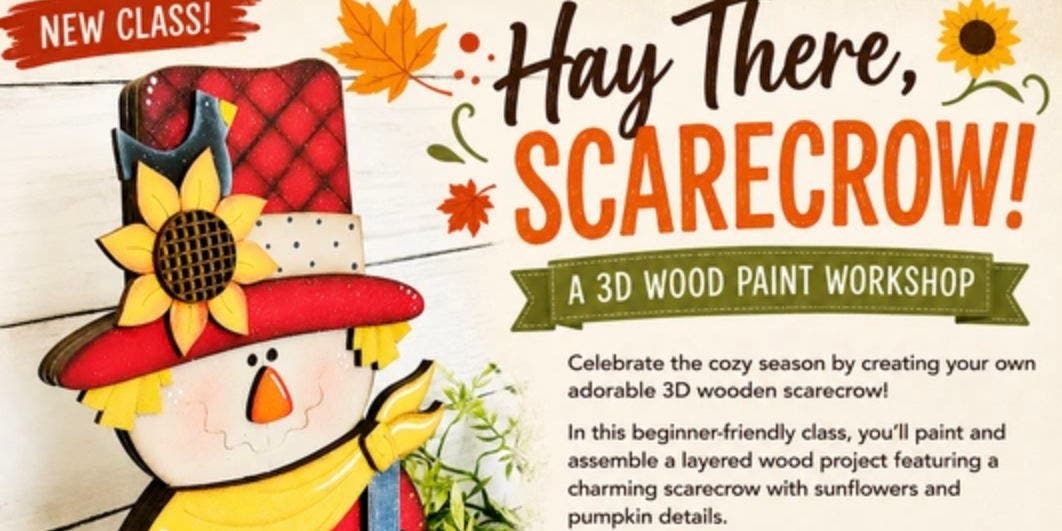 Hay There Scarecrow! (Maker's Space Workshop)