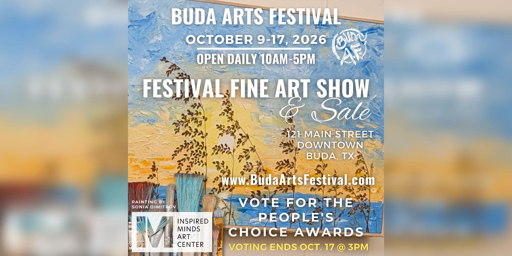 Festival Fine Art Show @ Buda Arts Festival