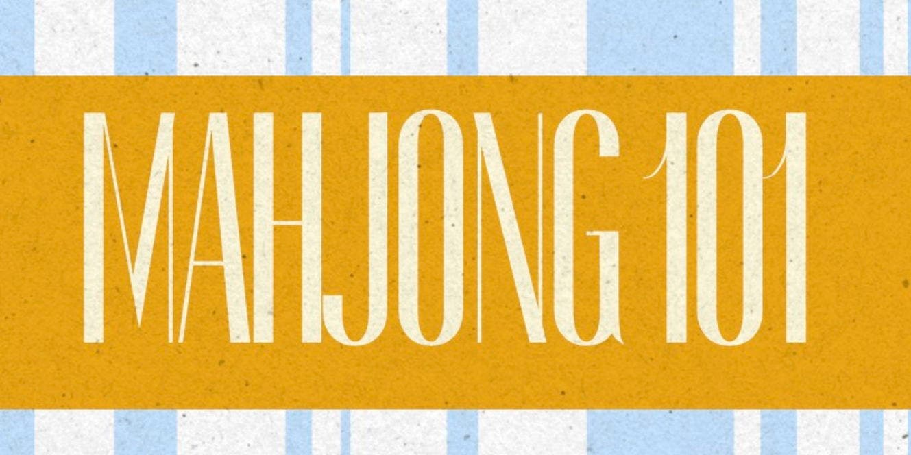 Mahjong 101 Class at Vista Brewing