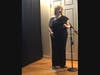 Nina Lesiga performing at PechaKucha NightBridgeport